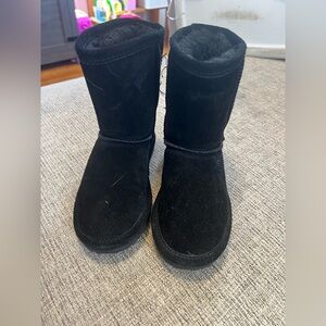 BearPaw Toddler Black Boots